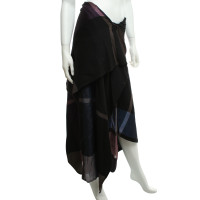 Issey Miyake Trousers skirt with check pattern