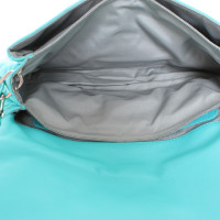 Christian Dior Handbag Leather in Turquoise