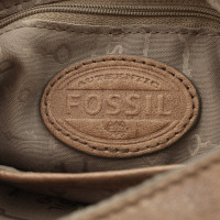 Fossil Shoulder bag Leather in Brown