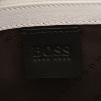 Hugo Boss cuir blanc sac à bandoulière