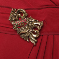 Roberto Cavalli Dress Viscose in Red