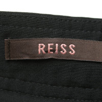 Reiss trousers in black