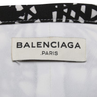 Balenciaga Oberteil in Schwarz/Weiß