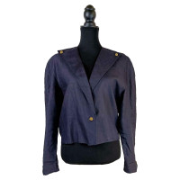 Genny Blazer Linnen in Blauw