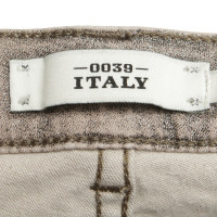 Andere Marke 0039 Italy - Jeans in Glitzer-Optik 