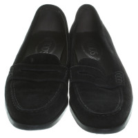 Tod's Loafer in Black Suede