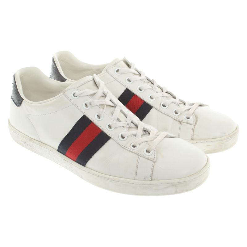Second Hand Gucci Trainers Leather 