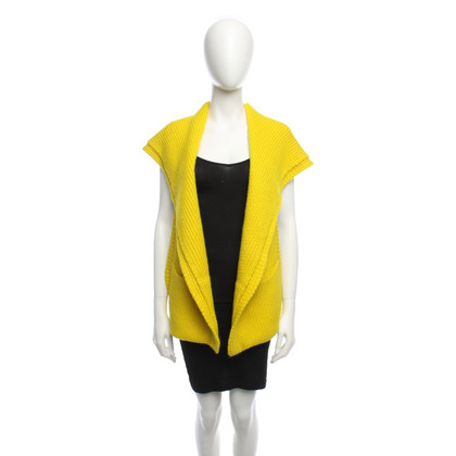 Hermès Schal/Tuch aus Wolle in Gelb