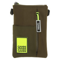 Ganni Shoulder bag in Olive