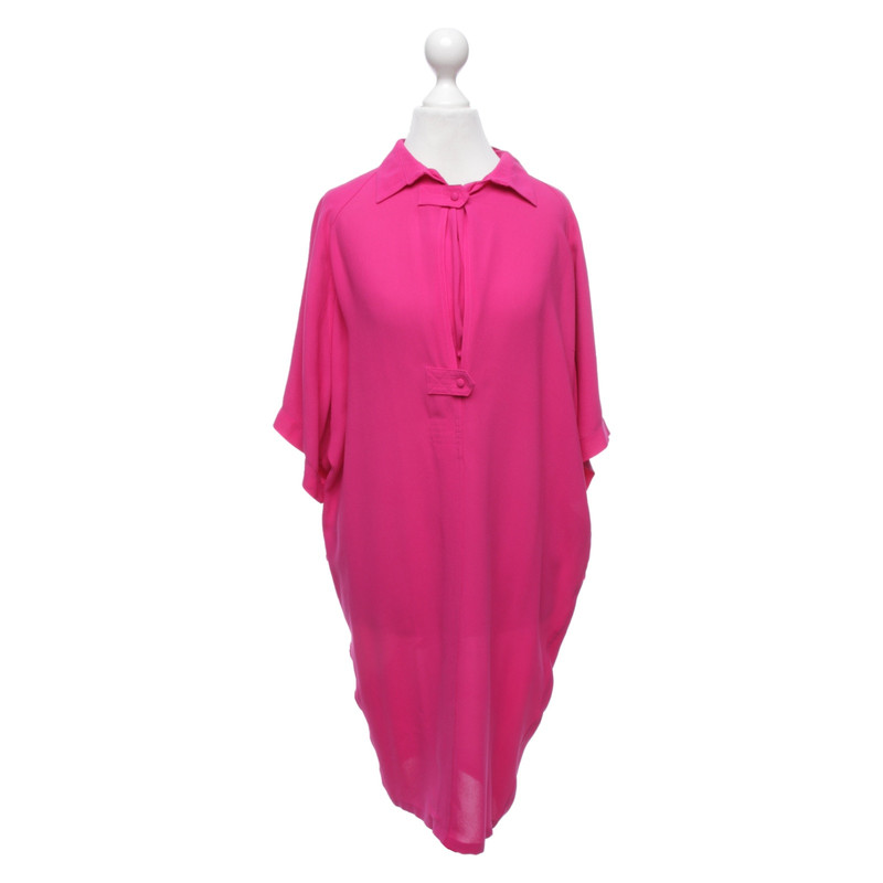 pink balenciaga dress