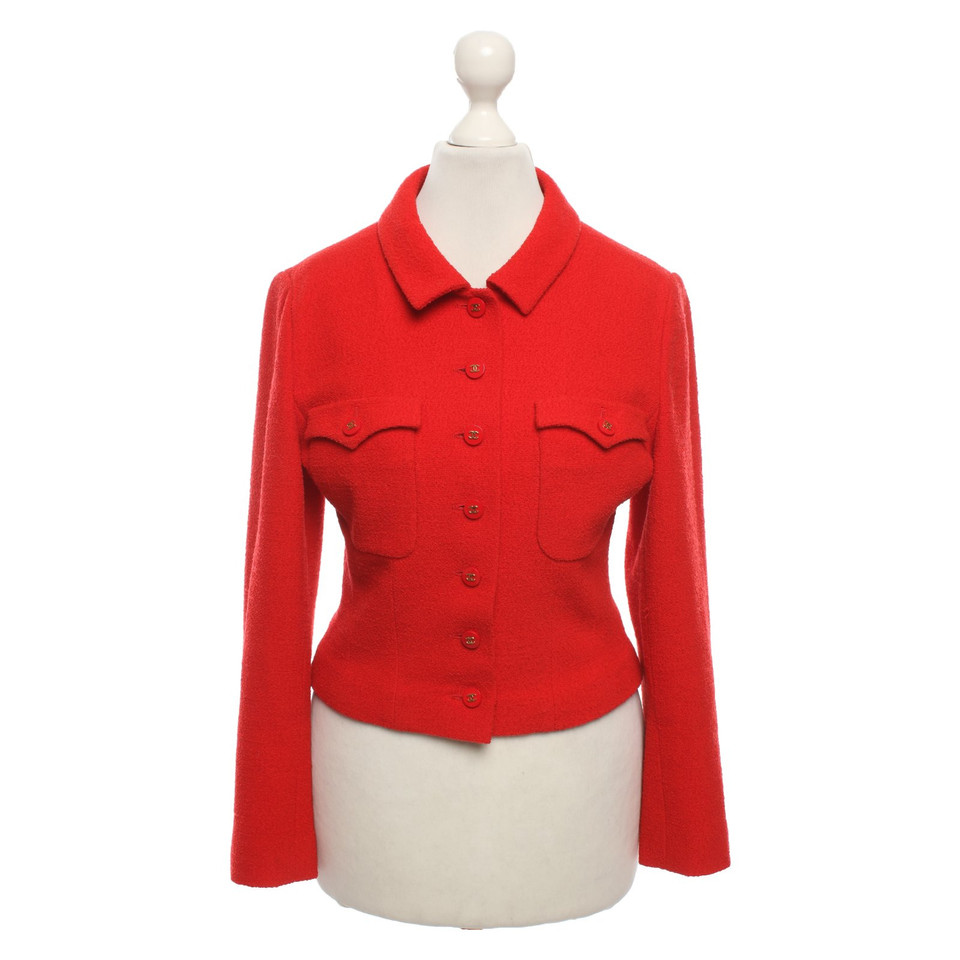 Chanel Blazer en Rouge