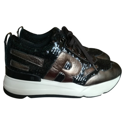 Rucoline Sneakers aus Leder in Braun