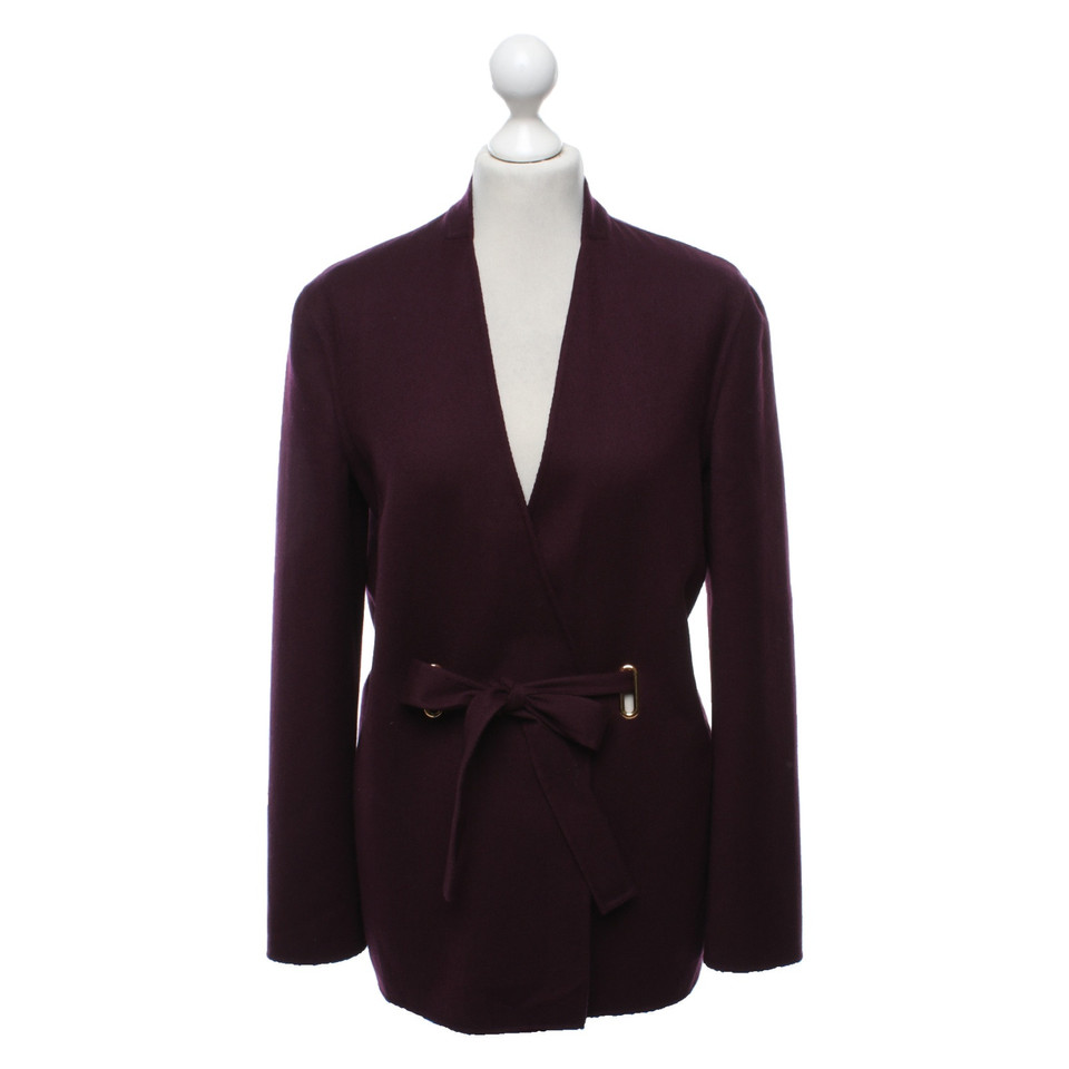 Agnona Blazer Wool in Bordeaux