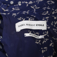 Isabel Marant Etoile Top Viscose in Blue