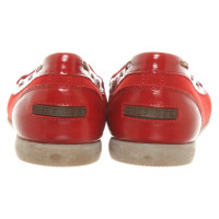 Tommy Hilfiger Slippers/Ballerinas Suede in Red