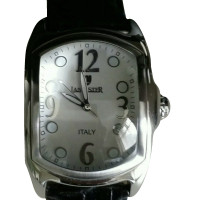 Lancaster Paris Horloge Staal in Zilverachtig