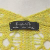 Kristina T Cardigan in giallo