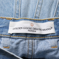 Golden Goose Jeans in Cotone in Blu