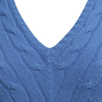 Ralph Lauren Medium blauwe gebreide trui