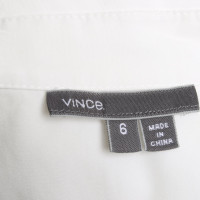 Vince Top en Coton en Blanc