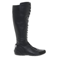 Christian Dior Boots Leather in Black