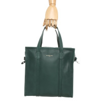 Balenciaga Bazar Bag S en Cuir en Vert