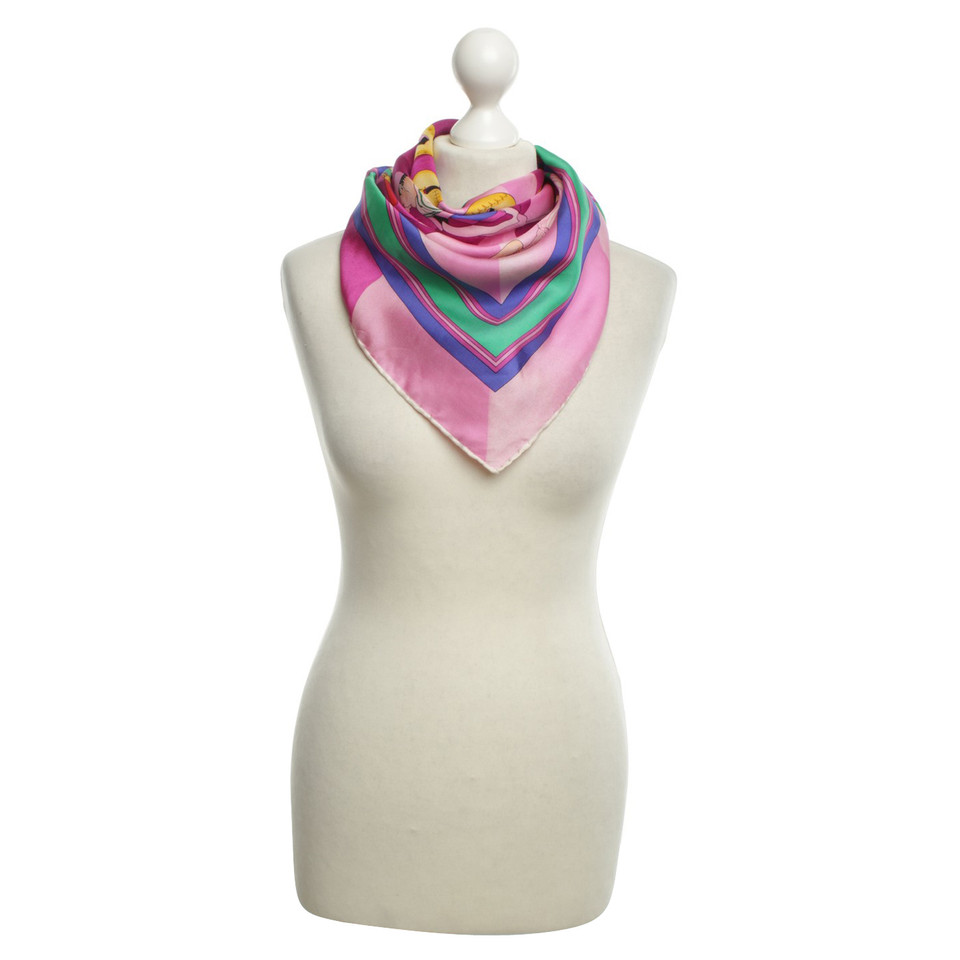 Versace Silk scarf with motif