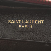 Saint Laurent Blogger Leather in Bordeaux