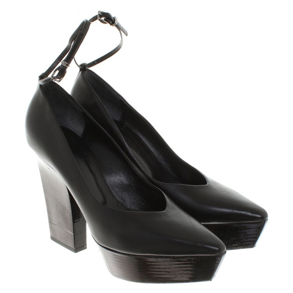 Jil Sander Pumps in Schwarz