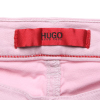 Hugo Boss Jeans Katoen in Roze