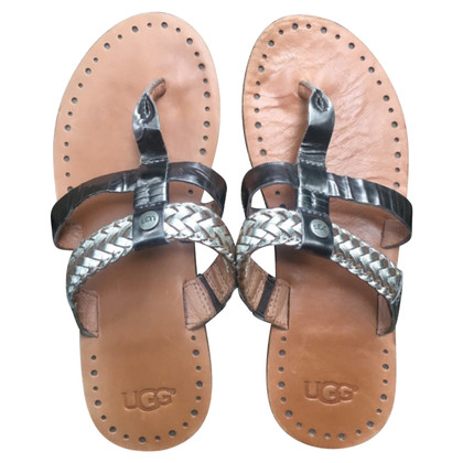 Ugg Australia Sandals Leather in Silvery