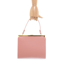 Mansur Gavriel Handtasche aus Leder in Rosa / Pink
