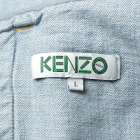 Kenzo Veste/Manteau en Coton en Bleu
