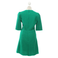 Dolce & Gabbana Dress Wool in Green