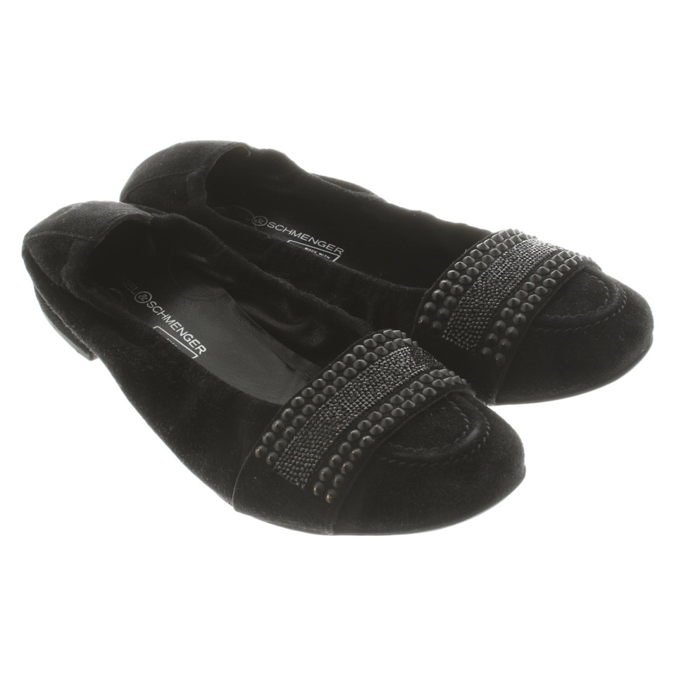 Kennel & Schmenger Slippers/Ballerinas Leather in Black