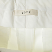 Céline Zakelijke broek in wit