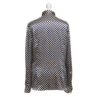 Dolce & Gabbana Silk blouse with pattern