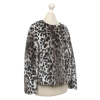 Luisa Cerano Jacket with leopard pattern