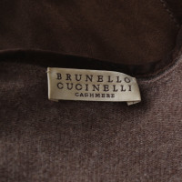 Brunello Cucinelli Kleid aus Materialmix