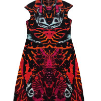Alexander McQueen Kleid mit Kaleidoskop-Muster 