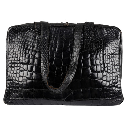 Gianfranco Ferré Handbag Leather in Black