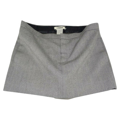 Chloé Skirt Viscose in Grey