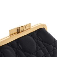 Christian Dior Portemonnee in zwart