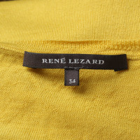 René Lezard Top in Yellow