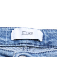 Closed Jeans "pusher Skinny" in azzurro