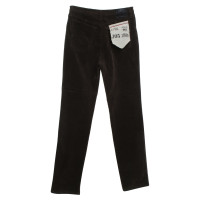 Armani Jeans Pantalon en apparence de velours