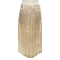 Jil Sander Skirt Silk in Cream