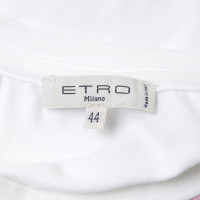 Etro T-Shirt mit Muster