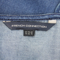 French Connection vestito di jeans in azzurro
