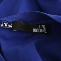 Moschino Vestito in Cotone in Blu